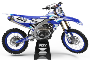 Yamaha Blue / White / Cyan
