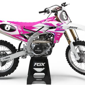 White / Magenta